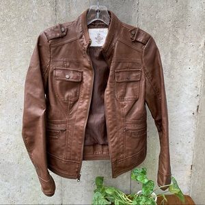 Sonoma Faux Leather Jacket